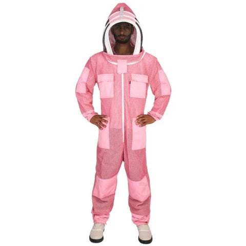 3 Layer Children's Pink Beekeeping Suit