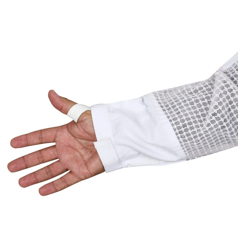 Unisex White Ventilated Bee Suit