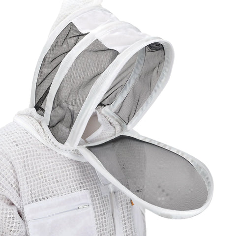 Golden Hive Gears Beekeeping Suit with Fancy Mesh Cap – Ventilated Protective Gear