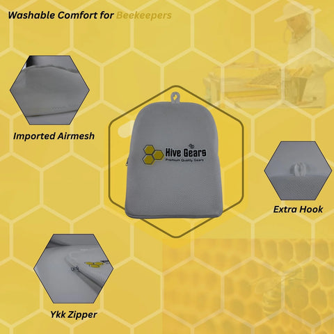 Mesh Breathable Carry Bag for Beekeeping Jacket Storage